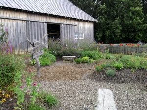 Old Barn and Garden